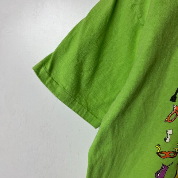 New Orleans T Shirt Vintage 90s Extra Large XL Adult Green Graphic Tee - Picture 16 of 16